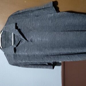 Gray Polyester Garment